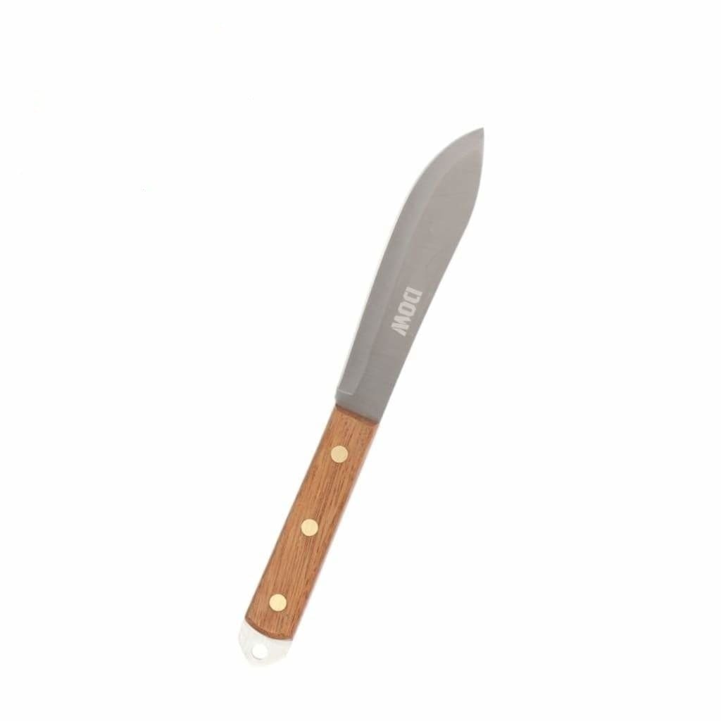Merbau Wooden Handle Satin Blade Knife - Knife