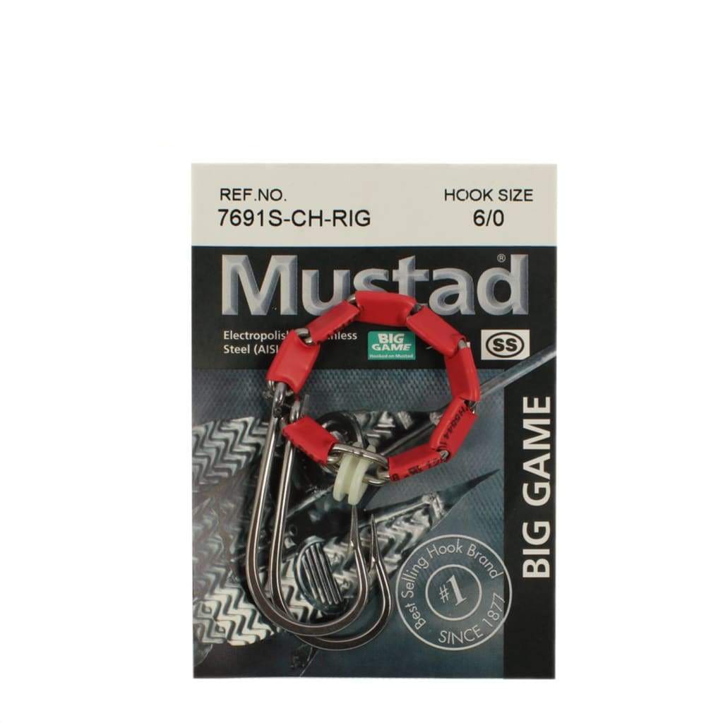 Mustad Big Game Chain Rig - Hooks Terminal Tackle (Saltwater)