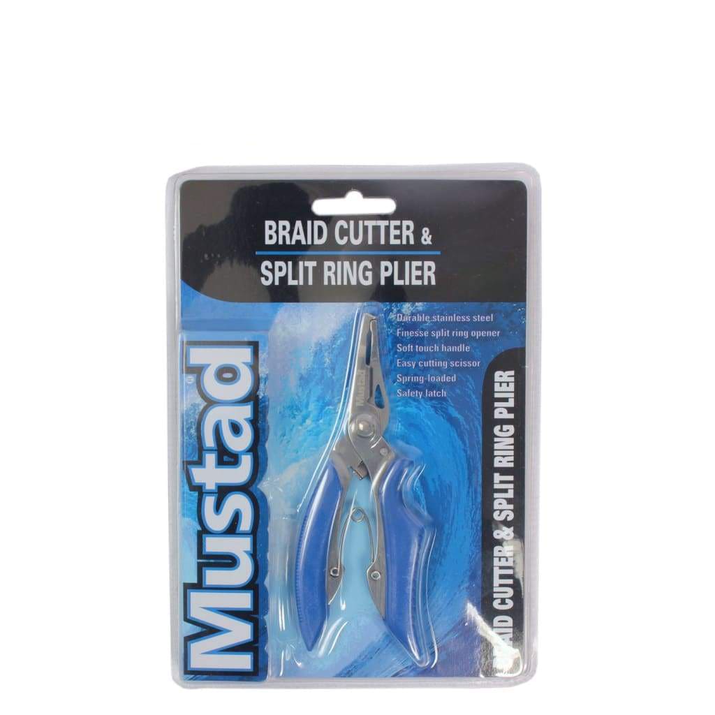Mustad Braid Cutter & Split Ring Plier - Tools Accessories (Saltwater)