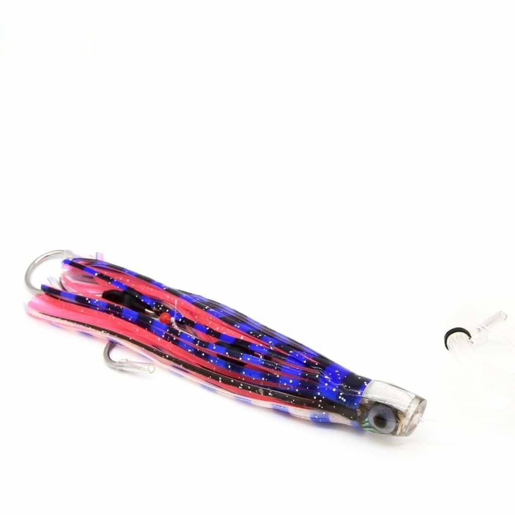 Size 10/0 Double Hook Rig Stainless Steel Offset Wahoo Tuna Dorado Marlin  Lures for sale online