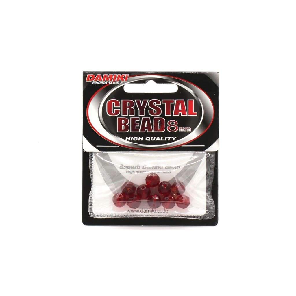 Big Catch Fishing Tackle Red Glass Beads