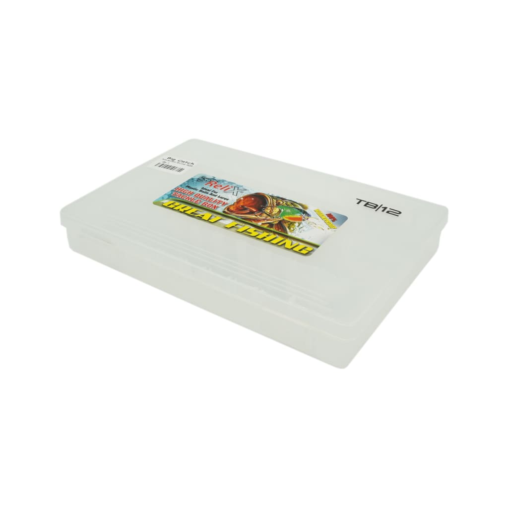 Relix Tackle Box Clear TB12 - Tackle Box (Freshwater)