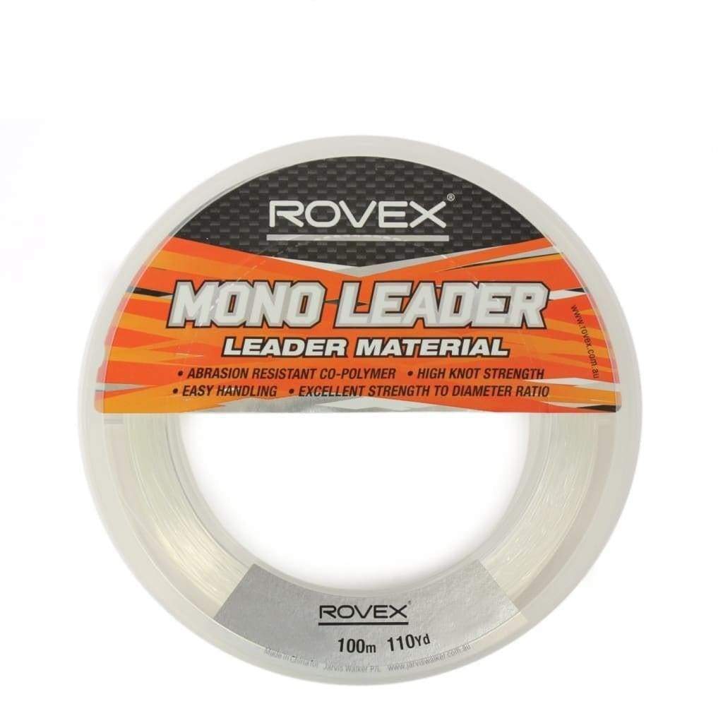 Rovex Mono Leader 100m Spool White - Mono Leader Line & Leader (Saltwater)