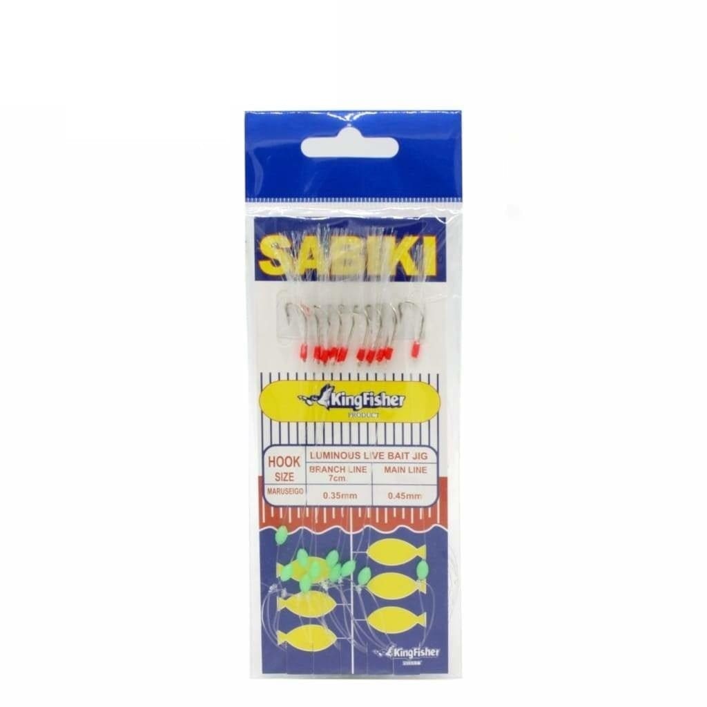 Sabiki Rig Luminous Live Bait Jig - Terminal Tackle (Saltwater)