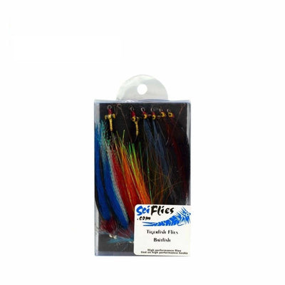 Sci Flies Tigerfish Flies - Tigerfish Flies Baitfish - Salt Bait Fish Flies (Fly Fishing)