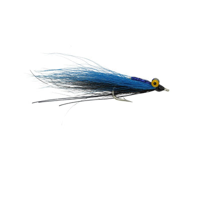 SciFlies Bucktail Clouser - Blue Black - Fresh Dries Flies (Fly Fishing)