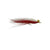SciFlies Bucktail Clouser - White Red - Fresh Dries Flies (Fly Fishing)