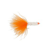 SciFlies Salty Bugger - White Orange - Fresh Dries Flies (Fly Fishing)
