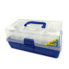 Sea Thru Buddy Fishing 2 Tray Tackle Box - Bags & Boxes Accessories (Saltwater)