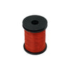Semperfli Micro Metal Thread - FL Red - Threads & Wire Fly Tying (Fly Fishing)
