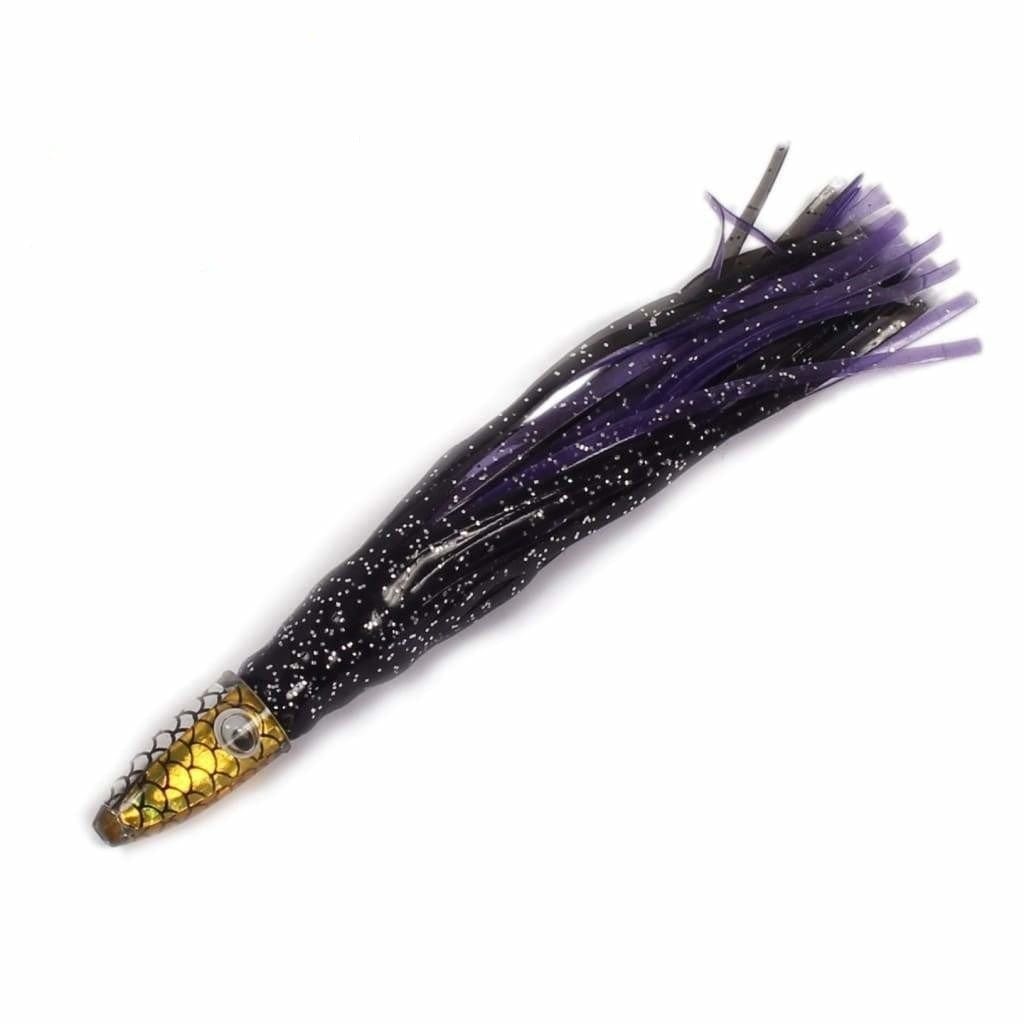 Skirt Runner 21gram - Black/Purple - Skirted Trolling Lures (Saltwater)