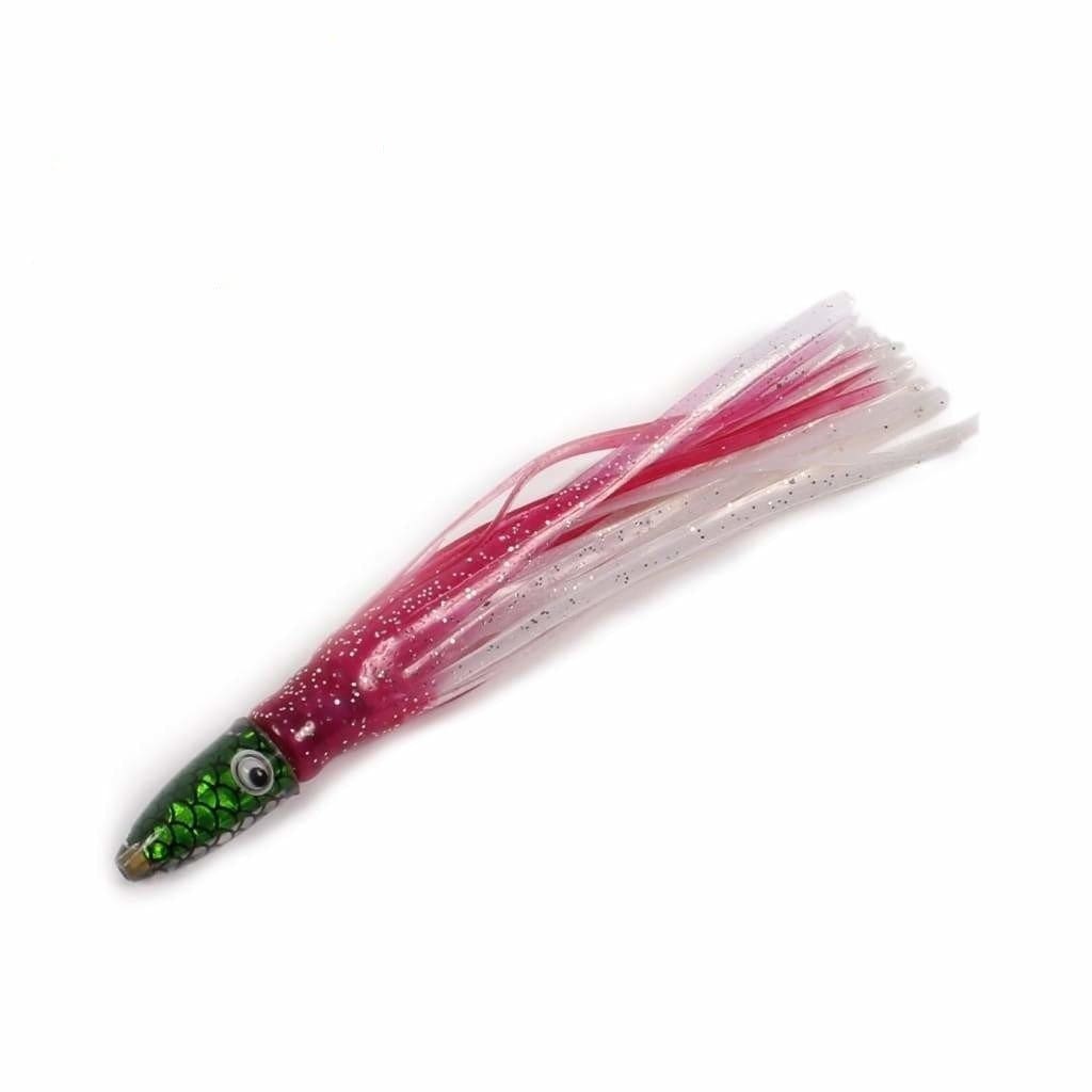 Skirt Runner 21gram - Pink/Clear - Skirted Trolling Lures (Saltwater)