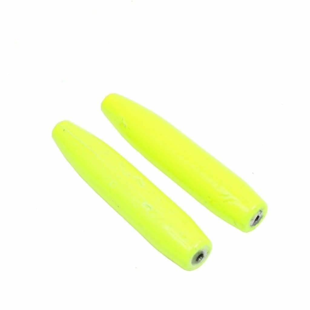 Snoek Barrels - Charteuse - Hard Baits Jigs Lures (Saltwater)