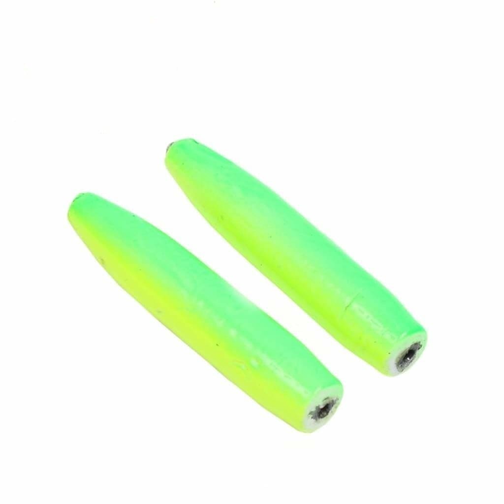 Snoek Barrels - Green/ Charteuse Belly - Hard Baits Jigs Lures (Saltwater)