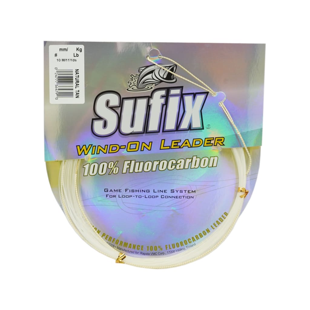 Sufix Wind-On Leader - Fluoro Leader Line & Leader (Saltwater)