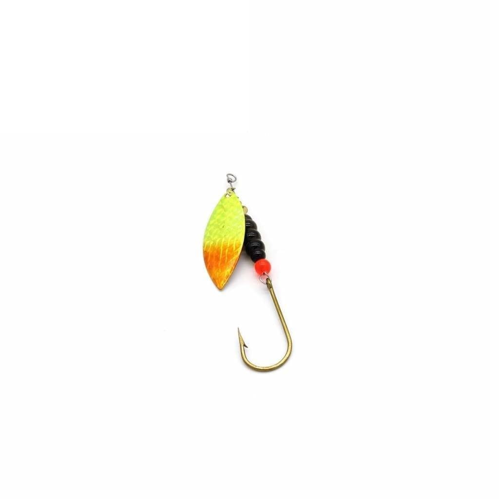 Tigerlures Tiger Spinners 20g - 20g / Zam Sun/ Chart Orange - Spinnerbaits & Buzzbaits Lures (Freshwater)