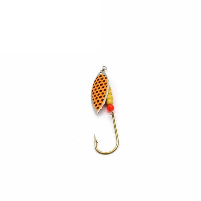 Tigerlures Tiger Spinners 23g - Polka Dot Orange - Spinnerbaits & Buzzbaits Lures (Freshwater)