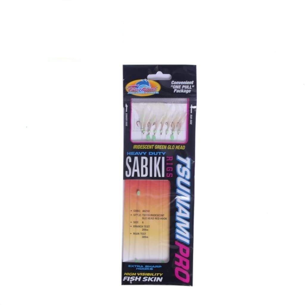 Tsunami Pro Heavy Duty Sabiki Rigs - Jig Lures (Saltwater)