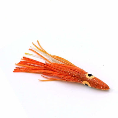 Tuna Runner 42gram - Orange/Clear - Soft Baits Lures (Saltwater)