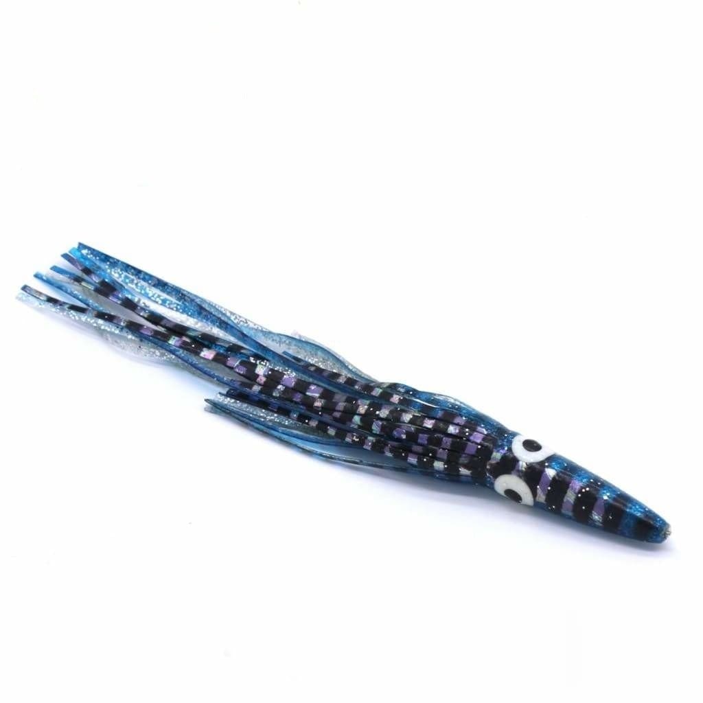 Tuna Runner 85gram - cobalt blue/silver foil- black H bars - Soft Baits Lures (Saltwater)