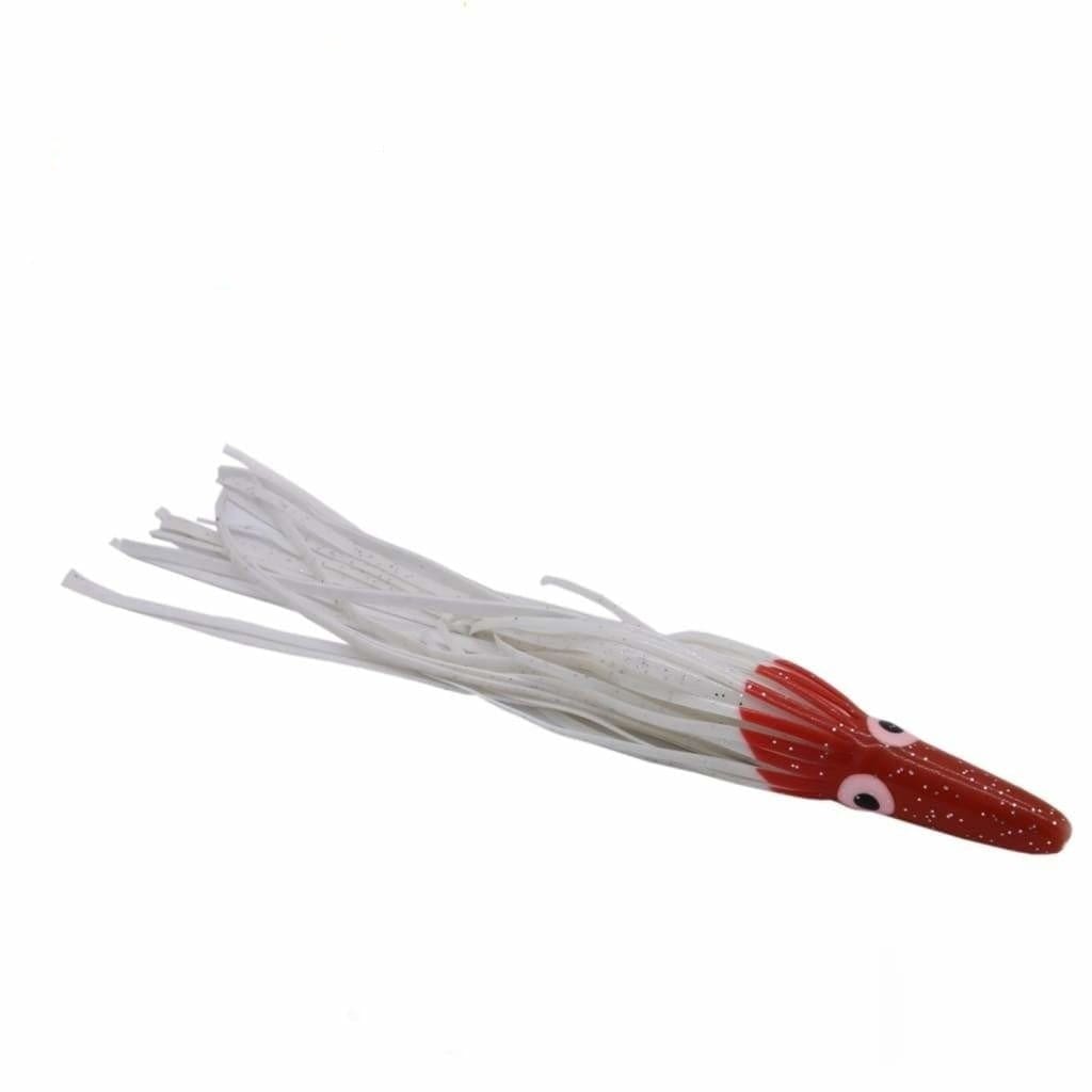 Tuna Runner 85gram - red head/white - Soft Baits Lures (Saltwater)