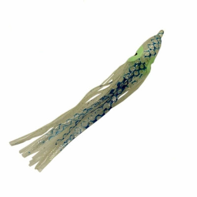Yellowtail Skirt 140mm - Blue/White/Silver - Soft Baits Lures (Saltwater)