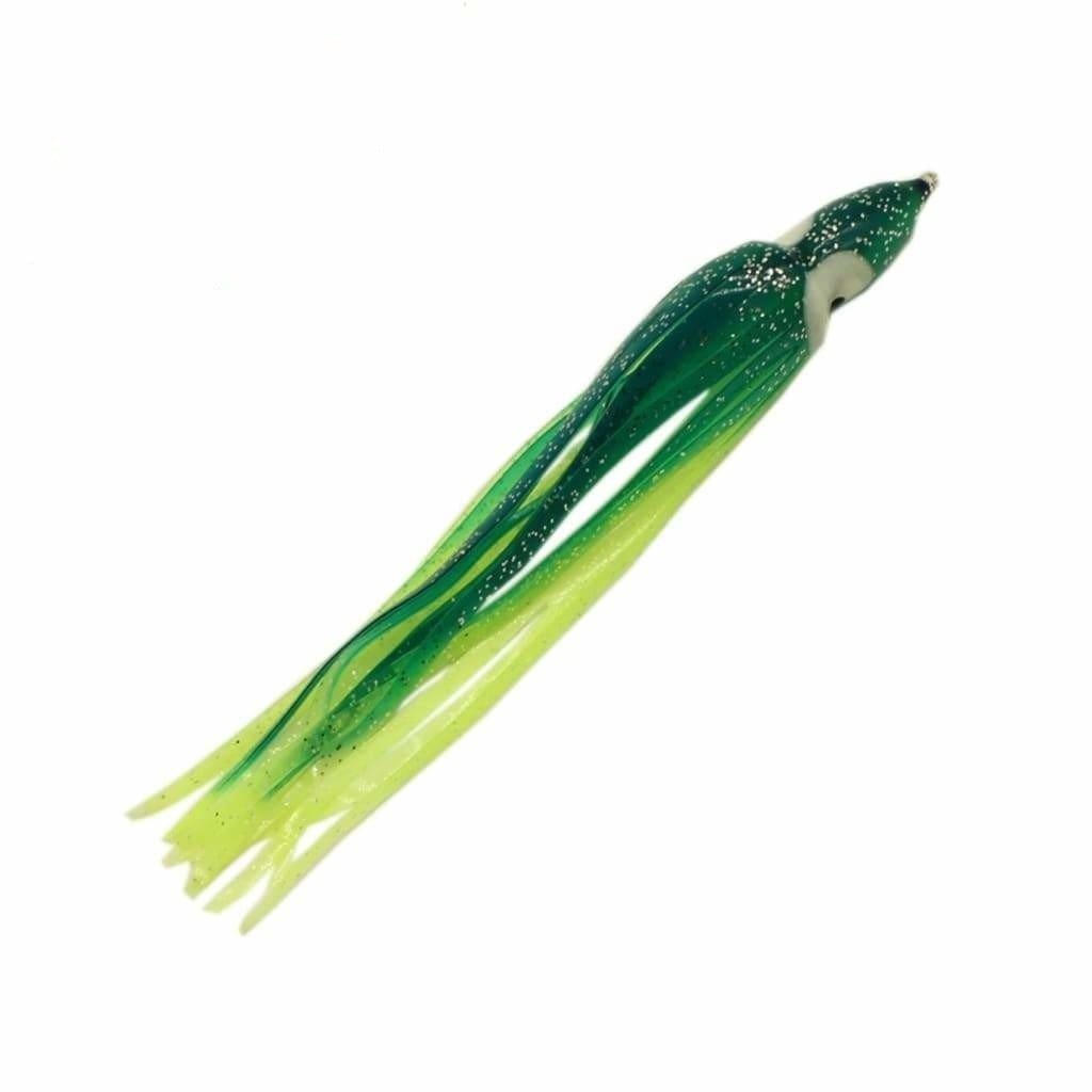 Yellowtail Skirt 140mm - Dark Blue/Green/Silver - Soft Baits Lures (Saltwater)