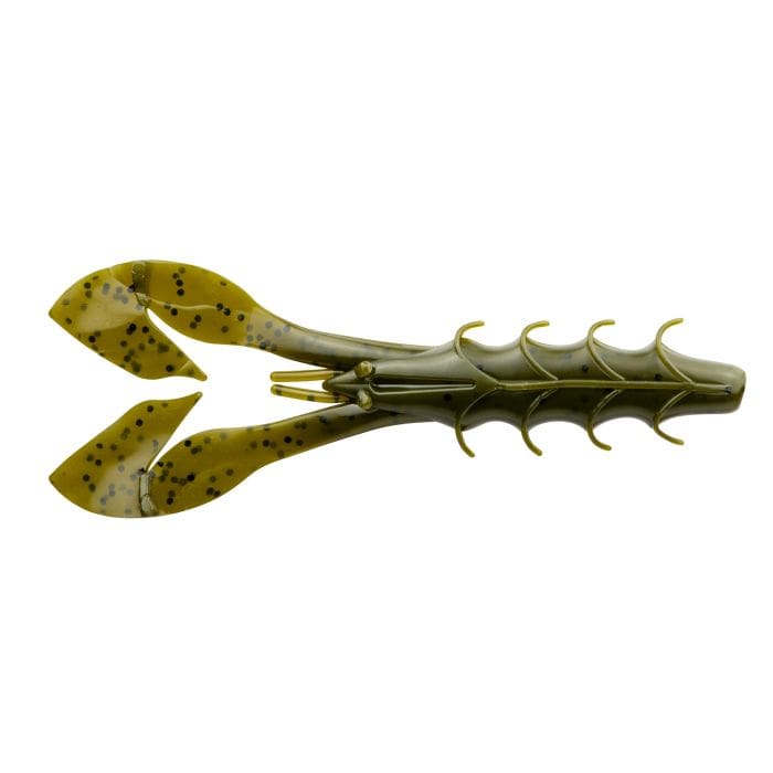 YUM Spine Craw - Green Pumpkin - Soft Baits Lures (Freshwater)