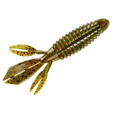 YUM Wooly Bug 4.25 - Watermelon Red Flake - Soft Baits Lures (Freshwater)