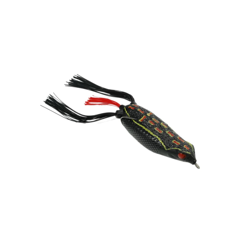 ZOOM Hollow Frog - Black - Soft Baits Lures (Freshwater)