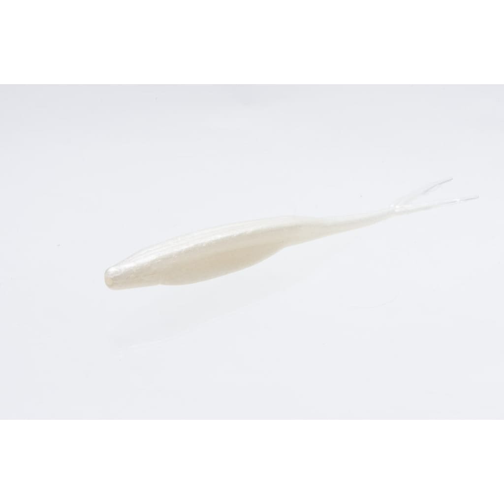 Zoom Super Fluke - White Pearl - Soft Bait Lures (Freshwater)